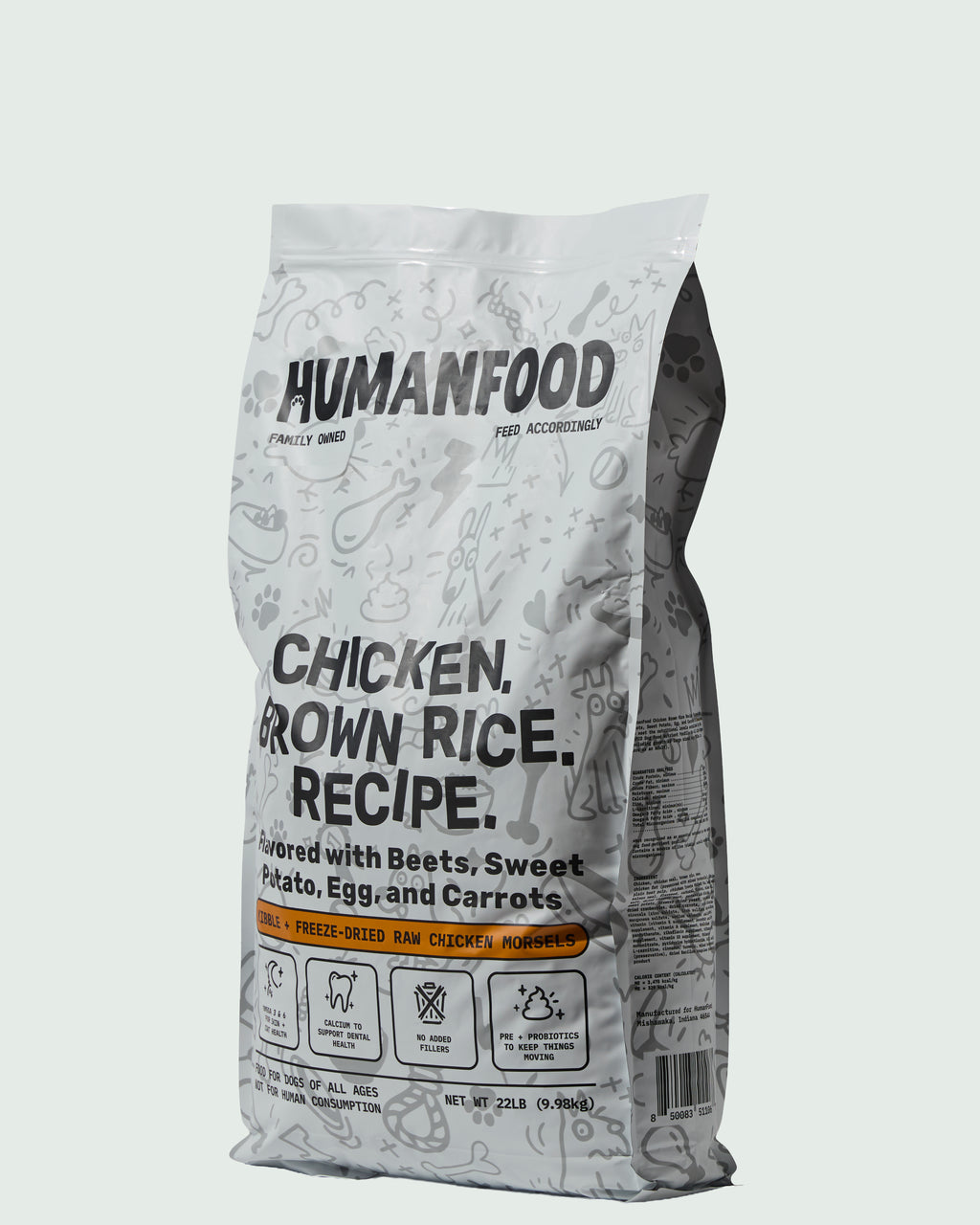 Chicken.Brown Rice.Recipe (22lbs)