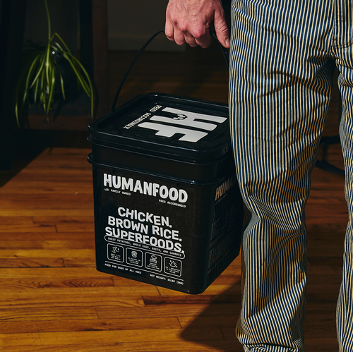 HumanFood storage bucket