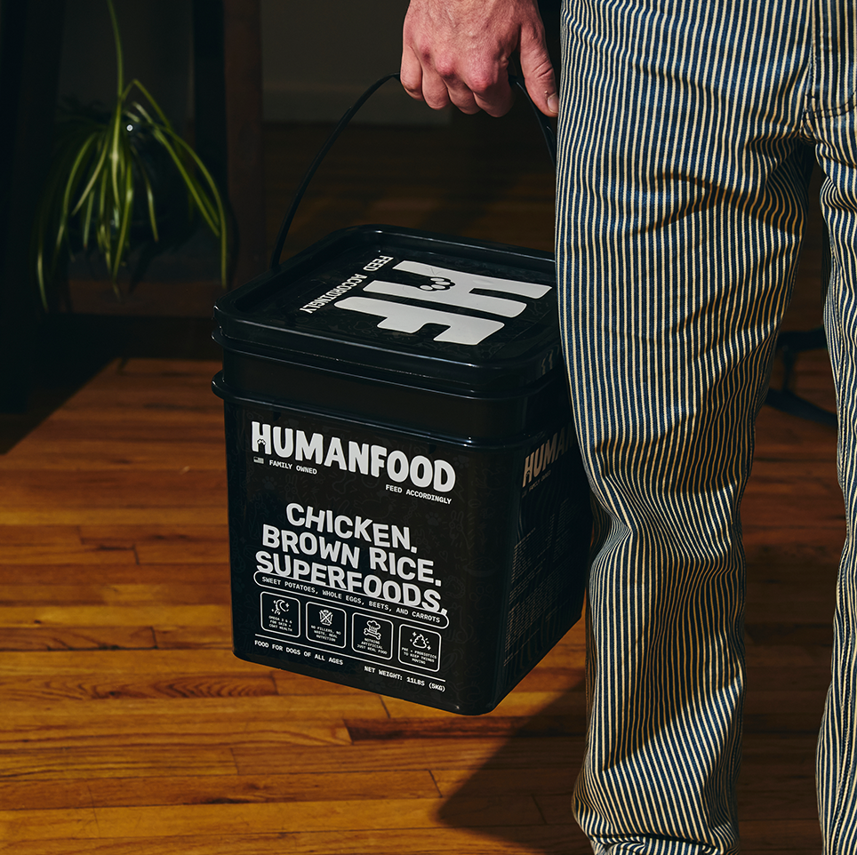 HumanFood storage bucket