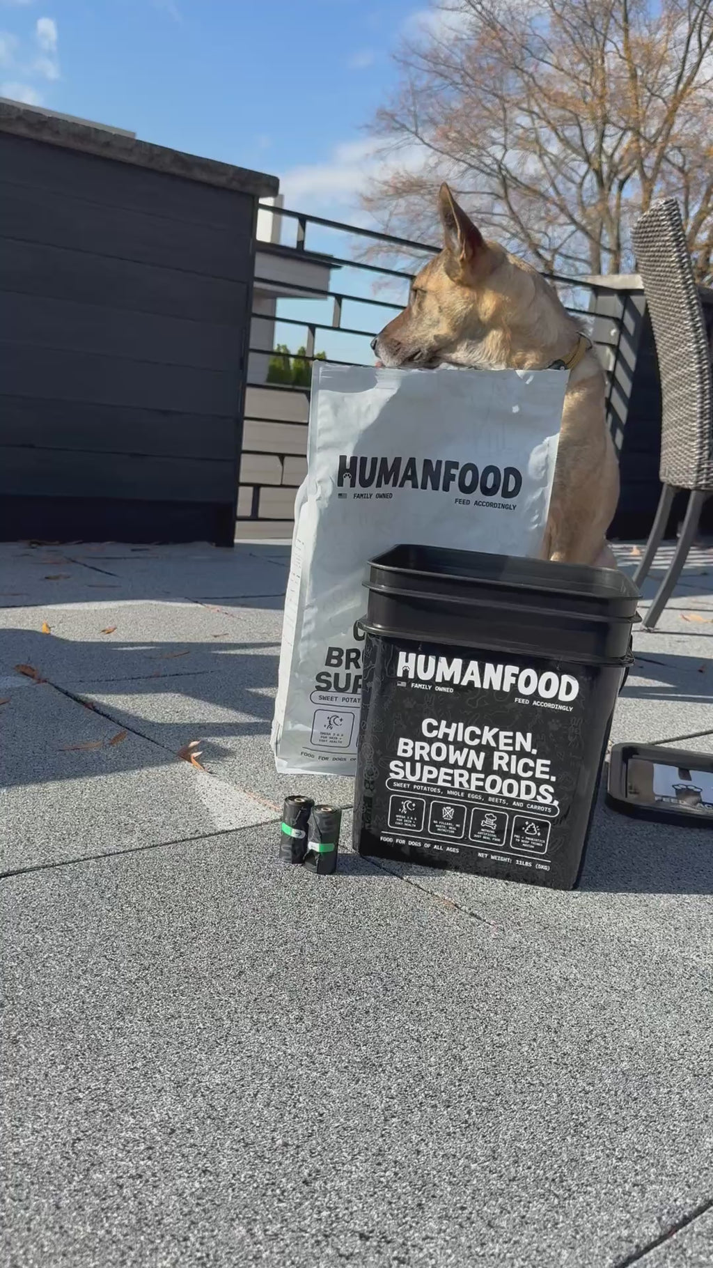Chicken. Brown Rice. Superfoods (11 lbs)